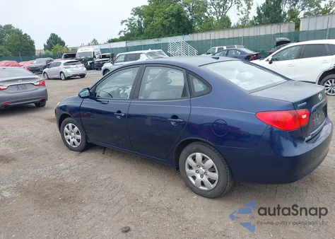 2009 Hyundai Elantra Gls from USA, damaged, VIN KMHDU46D19U636788